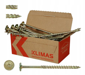 Wkręty do drewna ciesielskie 6x220 Torx 100 szt