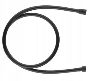 Kfa Wąż Prysznicowy Tworzywowy Czarny 150cm