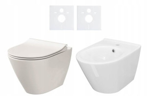 Zestaw Miska Cersanit City Oval+bidet Cersanit