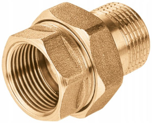 Perfexim Śrubunek Prosty 1/2'' Mosiądz 1047