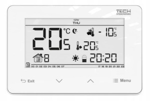 Przewodowy regulator pokojowy ST293V3 dwustanowy (