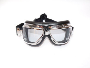 GOGLE okulary ROADHAWK chrom