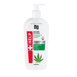 AA Help Natural balsam do ciała regeneracja dla skóry suchej Cannabis 400ml