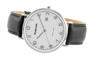 Zegarek Męski Rubicon Rnce49 - Szafirowe Szkło (zr105a)