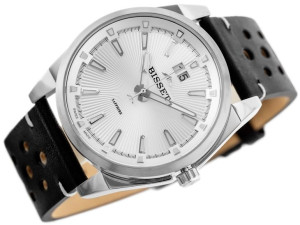 Zegarek Męski Bisset Bscf40 (zb095a) - Szafirowe Szkło
