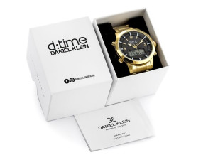 Zegarek Męski Daniel Klein D:time 12641-6 (zl024d) + Box