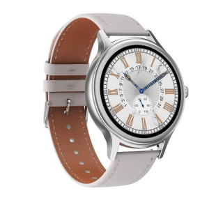  SMARTWATCH DAMSKI PACIFIC 18-7 - DWA PASKI: Biały / Różowy (sy015g)