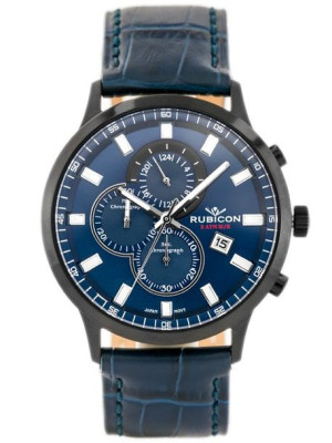 Zegarek Męski Rubicon Rncd71 - Chronograf (zr082e)