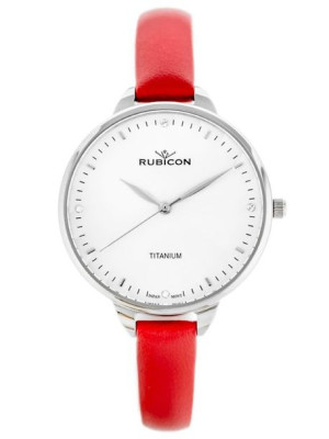Zegarek Damski Rubicon Rnae22 - Tytanowy (zr597a)