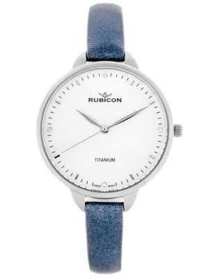 Zegarek Damski Rubicon Rnae22 - Tytanowy (zr597c)