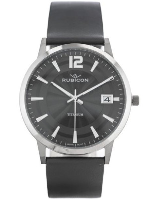 Zegarek Męski Rubicon Rnce21 - Tytanowy (zr103c)