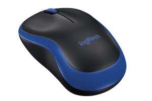 Mysz Logitech M185 Wireless Optical Black/blue Usb