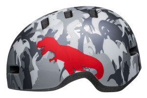 Kask dziecięcy BELL LIL RIPPER matte gray silver camosaurus roz. S (48–55 c
