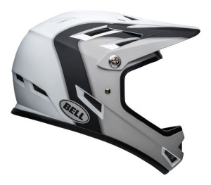 Kask full face BELL SANCTION presences matte black white roz. M (55–57 cm)