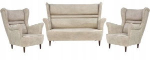 Zestaw wypoczynkowy sofa + 2 fotele Family Meble
