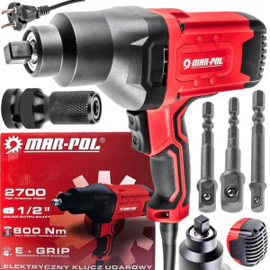 Elektryczny Klucz Udarowy Do Kół 230v + Akcesoria