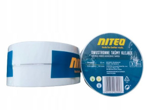 Taśma dwustronna Niteo 24 mm x 15 m 2 sztuki