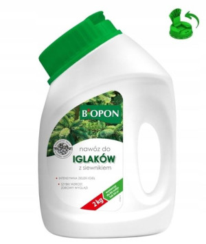 BIOPON Nawóz do iglaków 2kg z siewnikiem