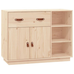 Szafka, 98,5x40x75 cm, lite drewno sosnowe