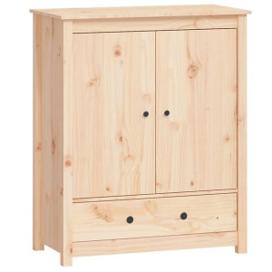 Szafka, 83x41,5x100 cm, lite drewno sosnowe