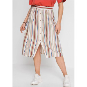 Bonprix Spódnica Midi Z Gumą W Pasie 44-46 910515