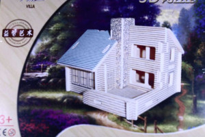 Puzzle drewniane 3D przestrzenne