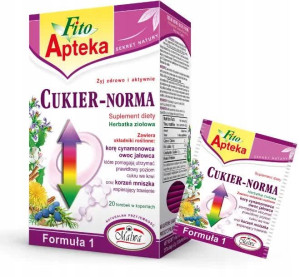 Fito APTEKA Herbata CUKIER NORMA Suplement Ziołowa