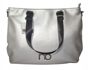 Shopperka NOBO NBAG-M2370-C022 srebrna