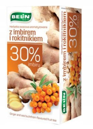 Belin HERBATA ZIOŁO - OWOCOWA Imbir Rokitnik 20x2g