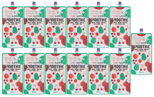 SMOOTHIE Owolovo WIŚNIA GRUSZKA 13 x 250ml