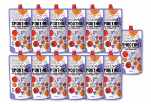 SMOOTHIE Owolovo JAGODA BRZOSKWINIA 13 x 250ml