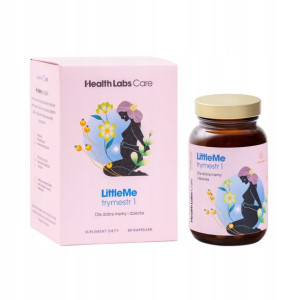 HealthLabs LittleMe Trymestr 1 Wsparcie Ciąży Vege 60 kapsułek