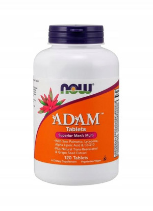 Now Foods ADAM kompleks witamin dla mężczyzn 120 tabletek