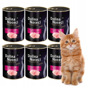 Dolina Noteci Premium Kot Junior Indyk 400g 5+1