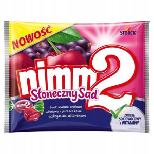 Nimm2 CUKIERKI SŁONECZNY SAD WITAMINY Torebka 90g