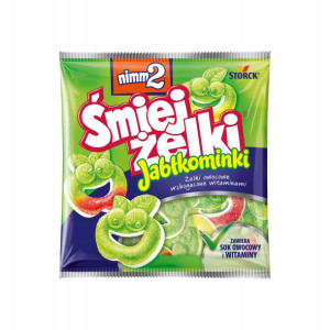 Nimm2 Śmiejżelki JABŁKOMINKI OWOCOWE ŻELKI 90g