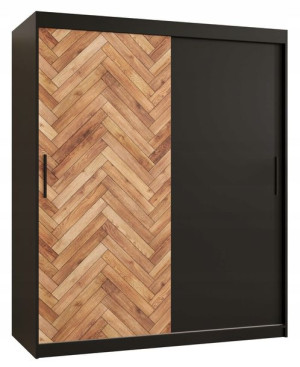 Szafa przesuwna garderoba PARKIET 150 cm