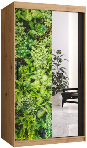 Szafa przesuwna garderoba BLUSZCZ 2 100 cm