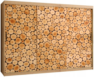 Szafa przesuwna garderoba SOSNA 1 250 cm