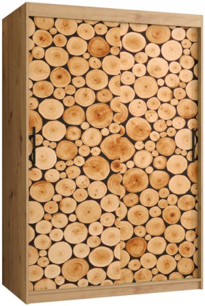 Szafa przesuwna garderoba SOSNA 1 120 cm