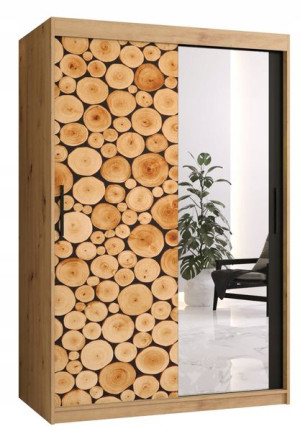 Szafa przesuwna garderoba SOSNA 2 120 cm