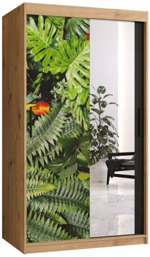 Szafa przesuwna garderoba PAPROĆ 2 100 cm