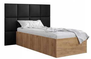Łóżko do sypialni zagłówek BELLA 4 90x200 artisan