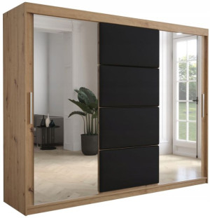 Szafa przesuwna garderoba panel TAPI 3 250 artisan