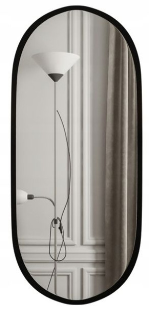 Lustro ścienne owalne pion/poziom BREMA 39x104cm
