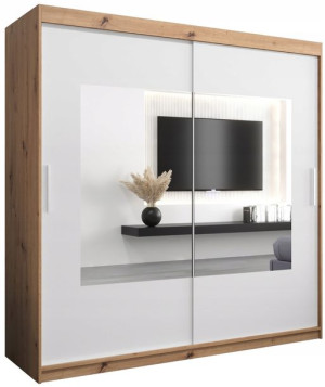 Szafa przesuwna garderoba TORINO 200 wys. 200 cm