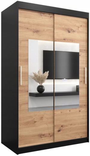 Szafa przesuwna garderoba TORINO 120 wys. 200 cm