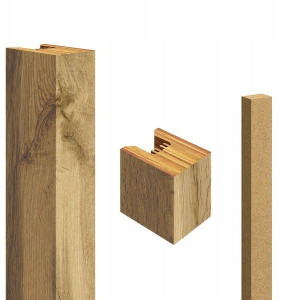 Lamele ozdobne ścienne pionowe 3D Gracja wotan