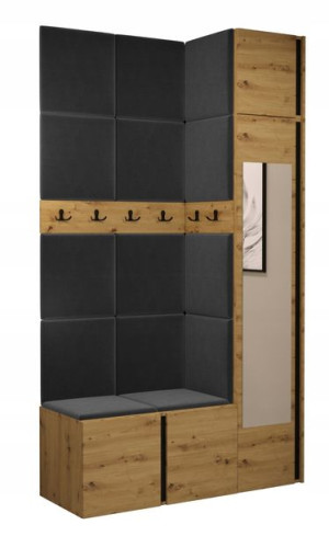Garderoba do przedpokoju panele ORION 18 Artisan