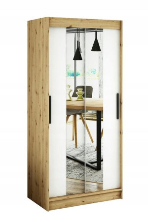 Szafa przesuwna garderoba BRENT T1 100 cm